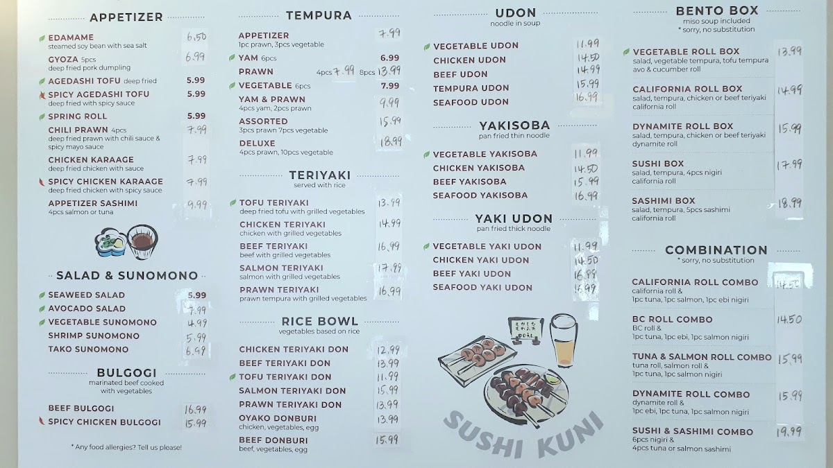 Menu Sushi Kuni-4