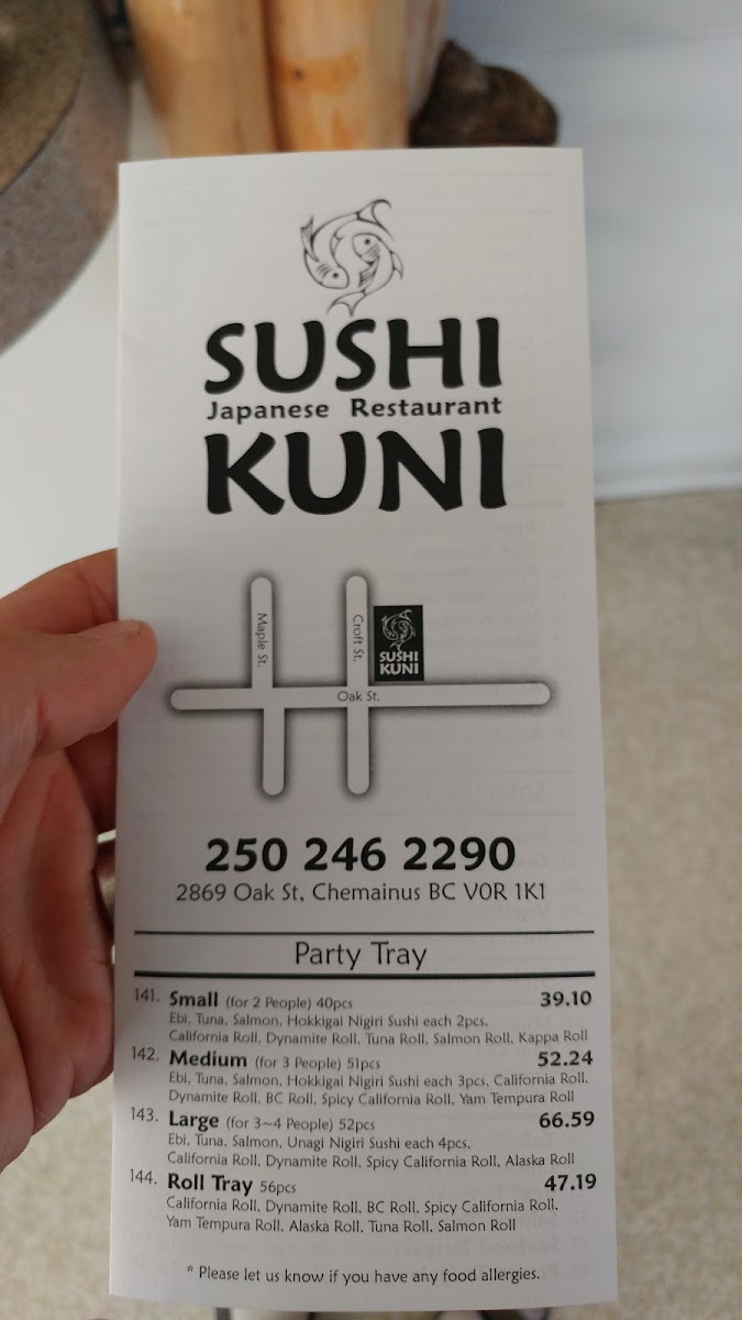 Menu Sushi Kuni-8