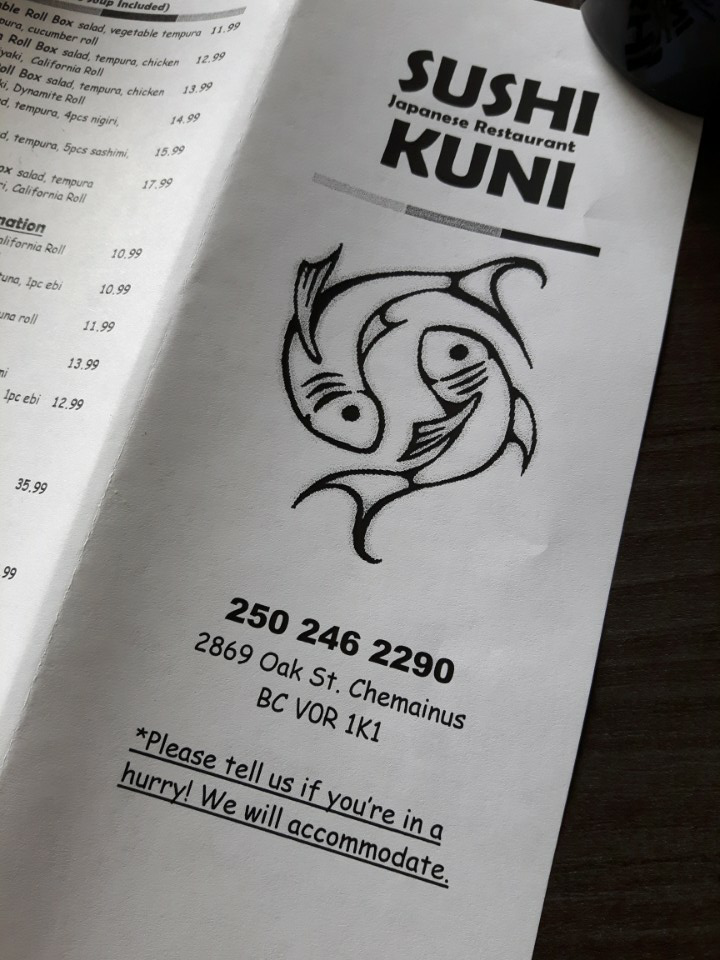 Menu Sushi Kuni-9